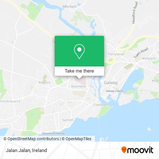 Jalan Jalan map