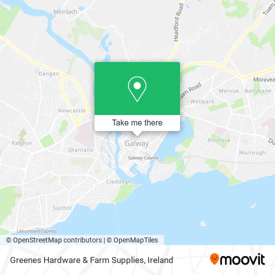 Greenes Hardware & Farm Supplies map