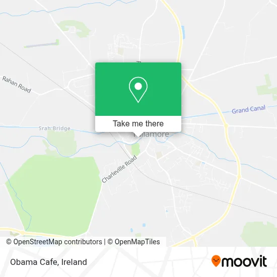 Obama Cafe map