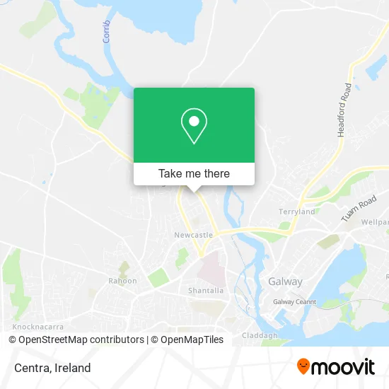 Centra map