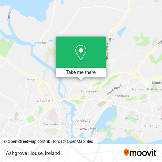 Ashgrove House map