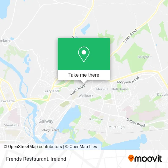 Frends Restaurant map