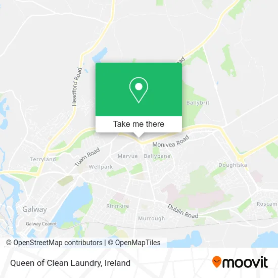 Queen of Clean Laundry map