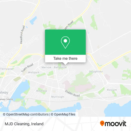 MJD Cleaning map
