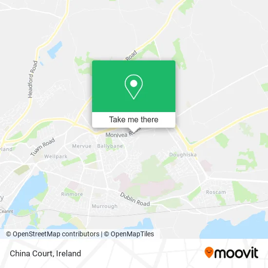 China Court map
