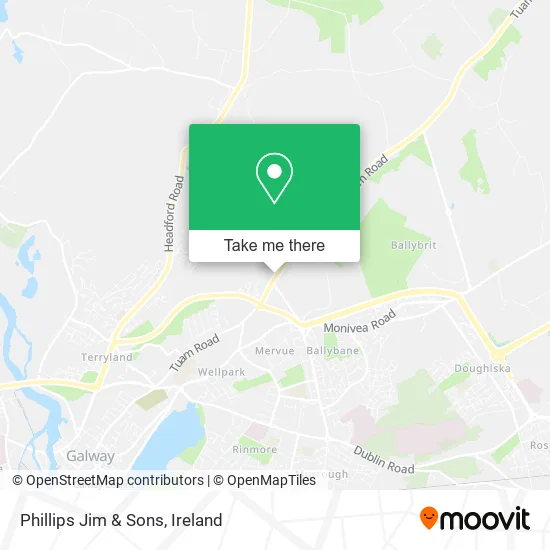 Phillips Jim & Sons map