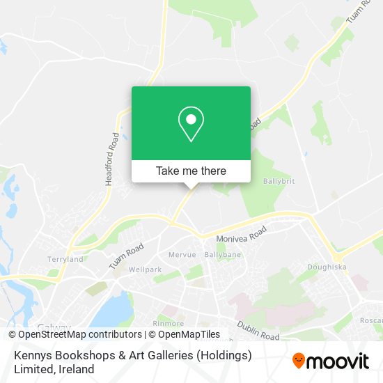 Kennys Bookshops & Art Galleries (Holdings) Limited map