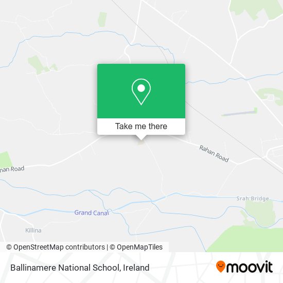 Ballinamere National School map