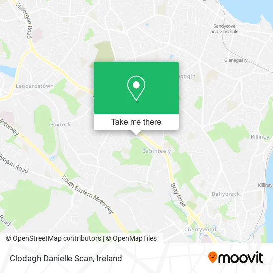 Clodagh Danielle Scan map