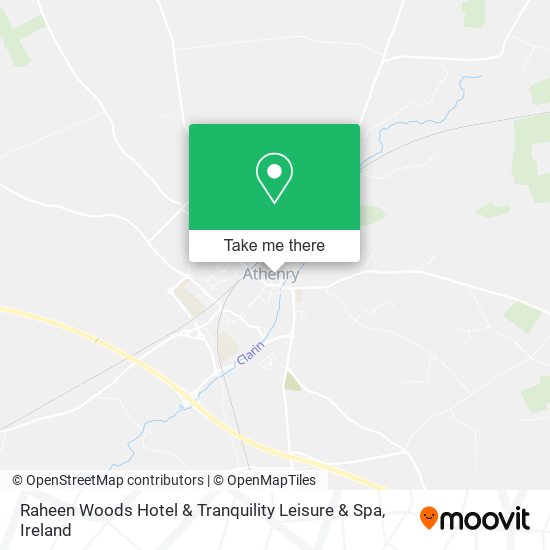 Raheen Woods Hotel & Tranquility Leisure & Spa map