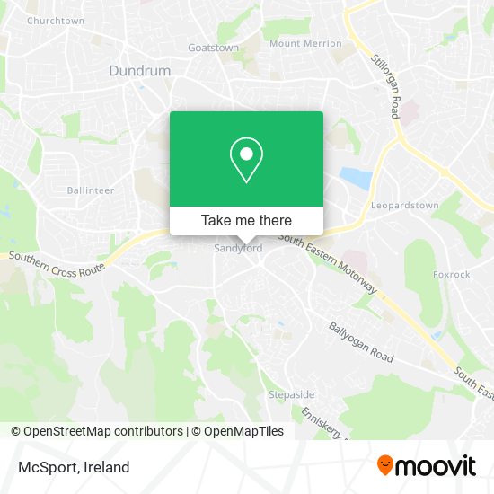 McSport map