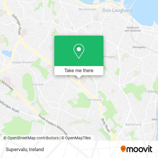 Supervalu map