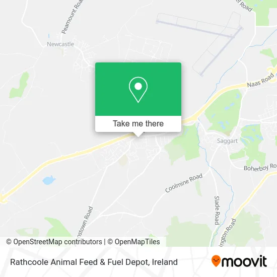 Rathcoole Animal Feed & Fuel Depot map