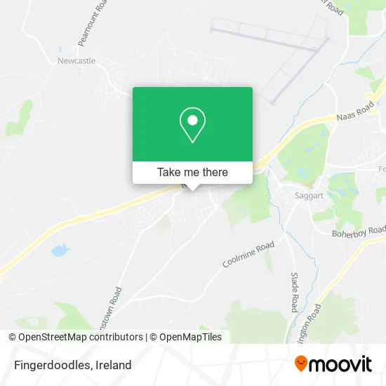 Fingerdoodles map