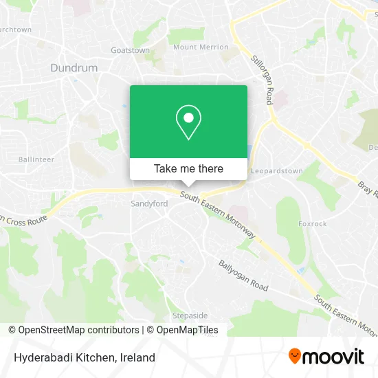 Hyderabadi Kitchen map