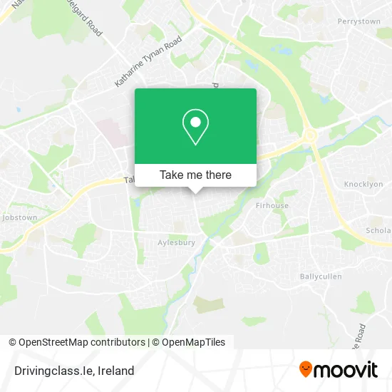 Drivingclass.Ie map