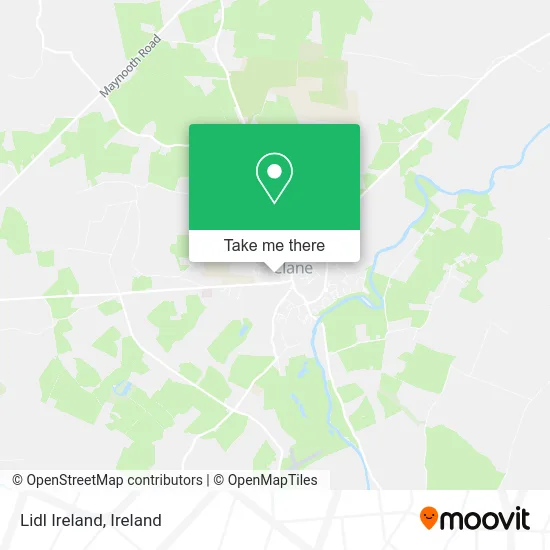 Lidl Ireland map