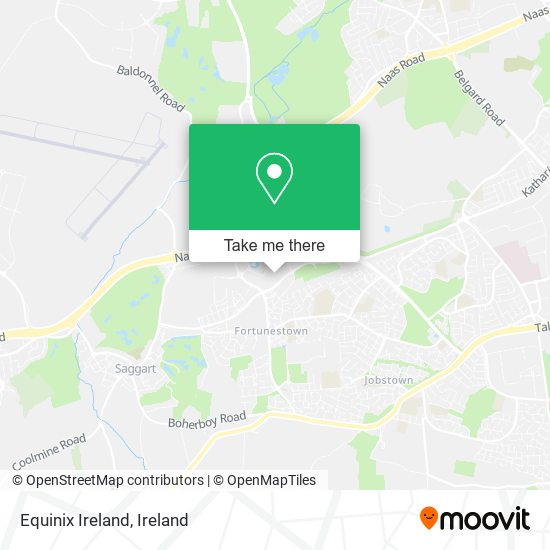 Equinix Ireland map