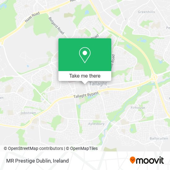 MR Prestige Dublin map