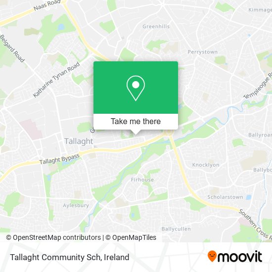 Tallaght Community Sch map