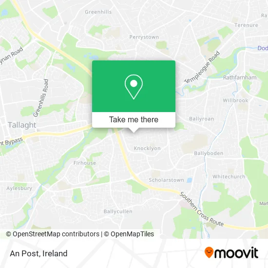 An Post map