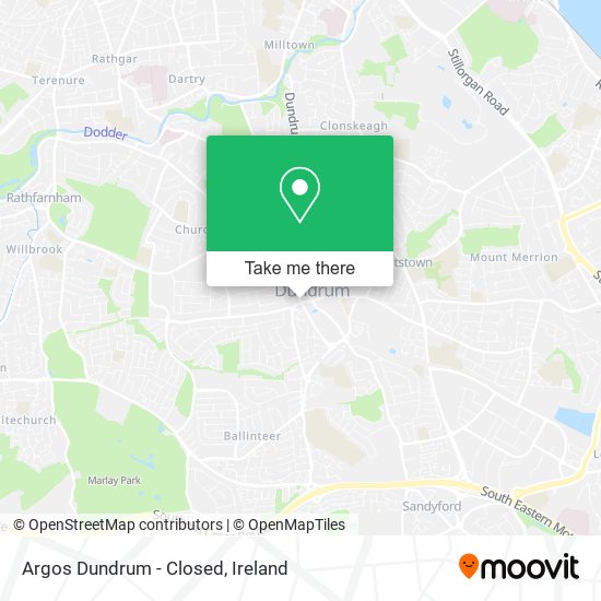 Argos Dundrum - Closed map