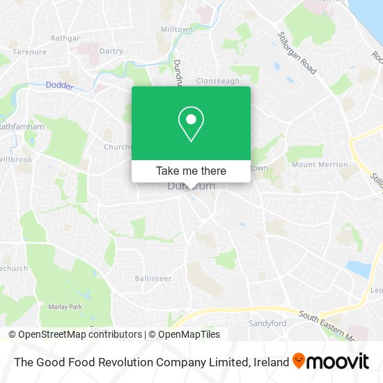 The Good Food Revolution Company Limited map