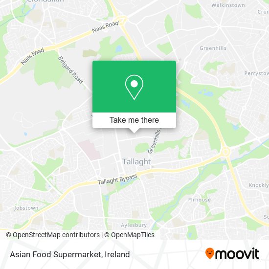 Asian Food Supermarket plan