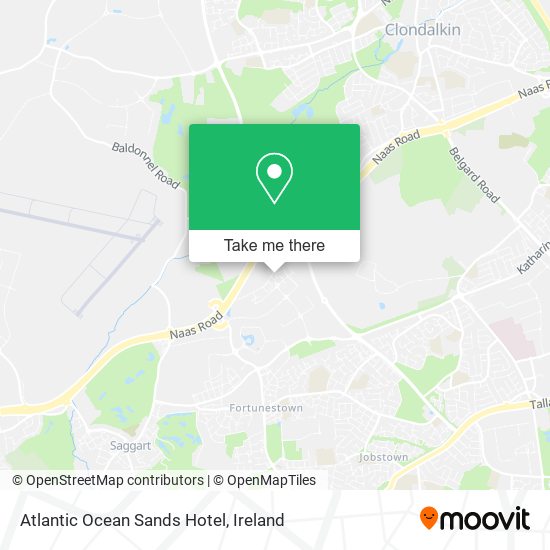 Atlantic Ocean Sands Hotel map