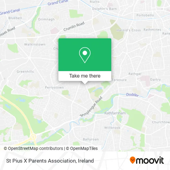 St Pius X Parents Association map