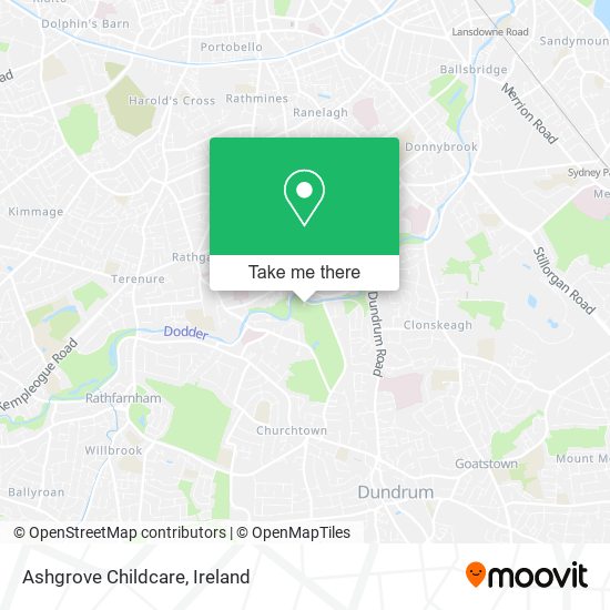 Ashgrove Childcare map