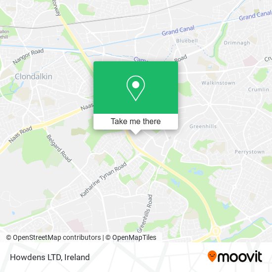 Howdens LTD map