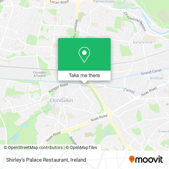 Shirley's Palace Restaurant map