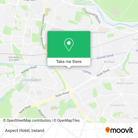 Aspect Hotel map