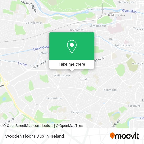 Wooden Floors Dublin map