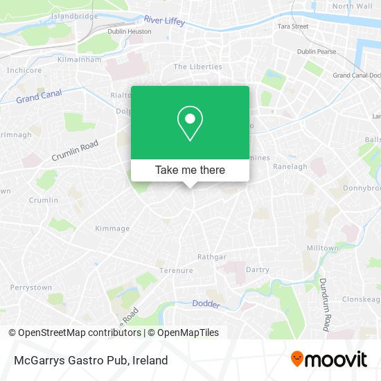 McGarrys Gastro Pub map