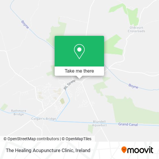 The Healing Acupuncture Clinic map