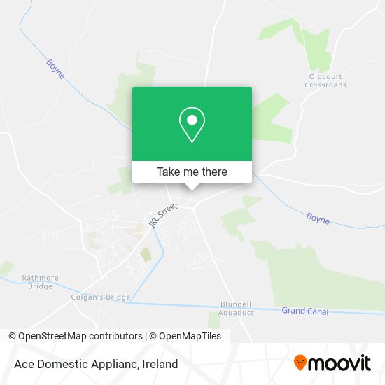 Ace Domestic Applianc map