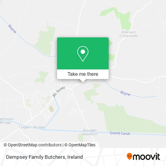 Dempsey Family Butchers map