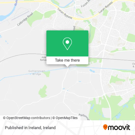 Published in Ireland map