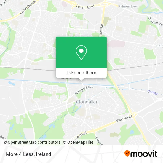 More 4 Less map
