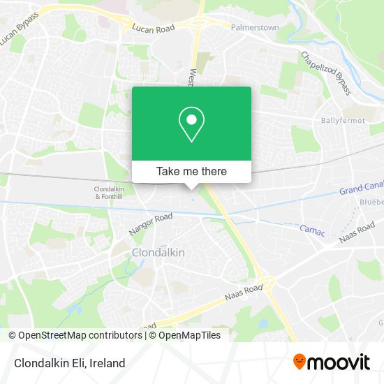 Clondalkin Eli map