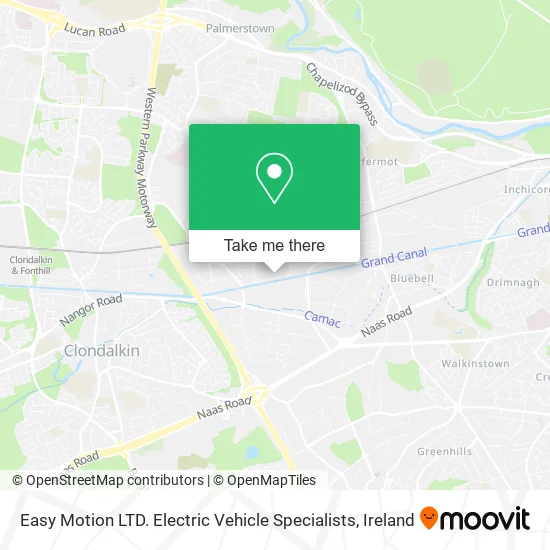 Easy Motion LTD. Electric Vehicle Specialists map