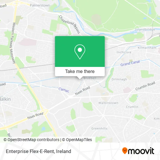 Enterprise Flex-E-Rent map
