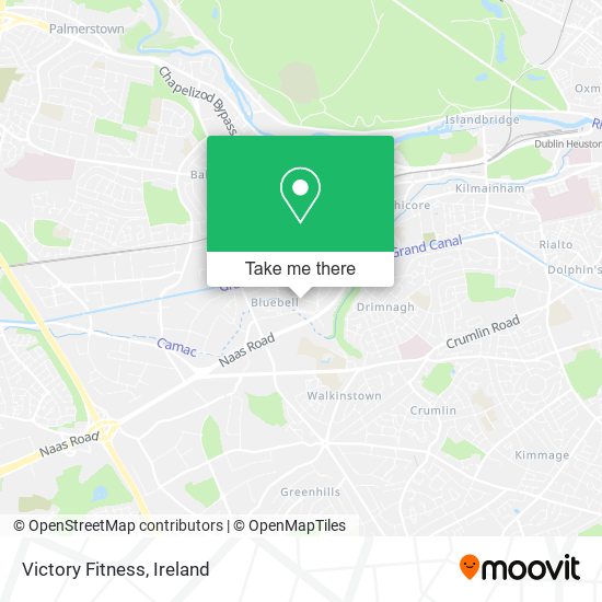 Victory Fitness map