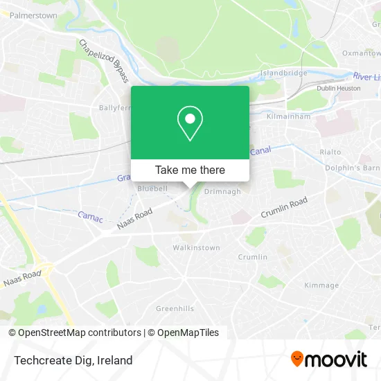 Techcreate Dig map