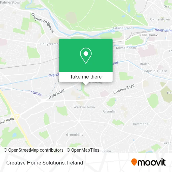 Creative Home Solutions map