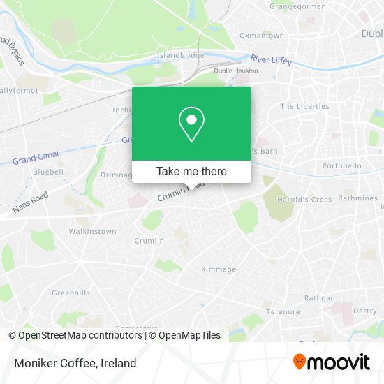 Moniker Coffee map