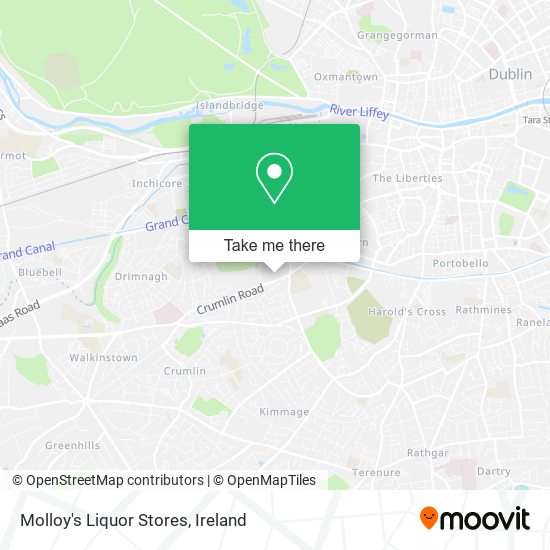Molloy's Liquor Stores map