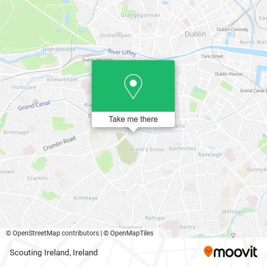 Scouting Ireland map